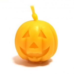 Small Pumpkin Beeswax Candle