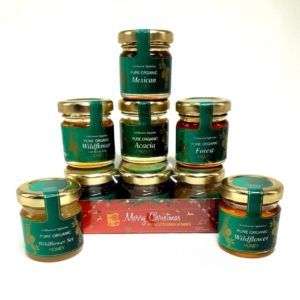 Organic Honey Christmas Gift Pack